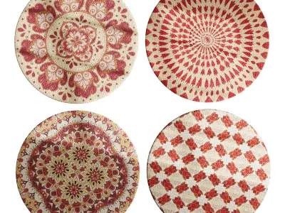 round carpet 29 3D model