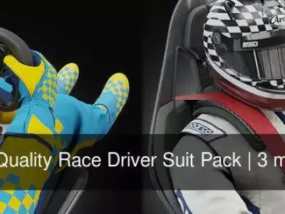 High Quality Race Driver Suit Pack