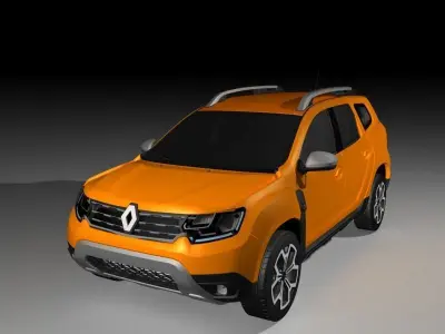 Renault Duster Model 2019 3D model