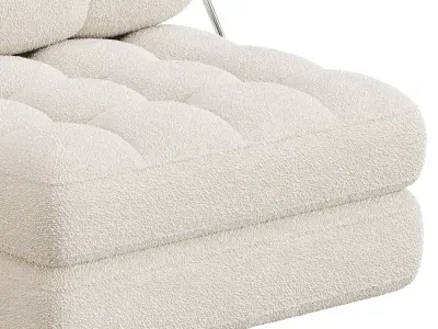 TALIA BOUCLE LOUNGE CHAIR 3D model