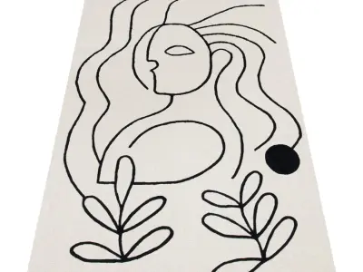 Rug Set 2128 3D model