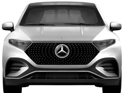 Benz EQS SUV 2023 3D model