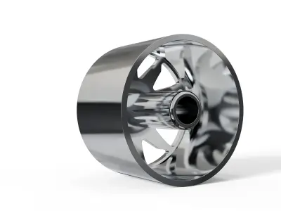 FRONT forgiato Montagna DURO DUALLY WHEEL 3D print model