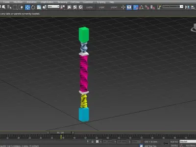 Columns Legs Tables Chairs CNC Wood Furniture 1008 3D print model