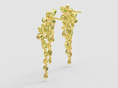 Drop Earring Design 3D print model