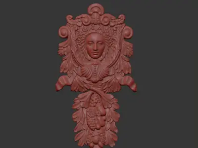 Decorative Ornamental 82 3D model