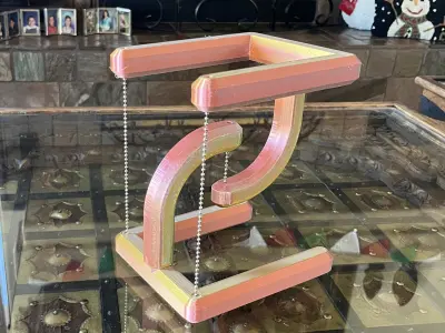 Tensegrity Structure 3D print model