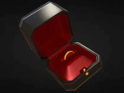 ring box 3D model