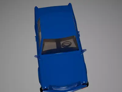 Cartoon Car 3D model