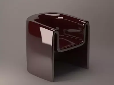 Melaina chair Driade 3D model