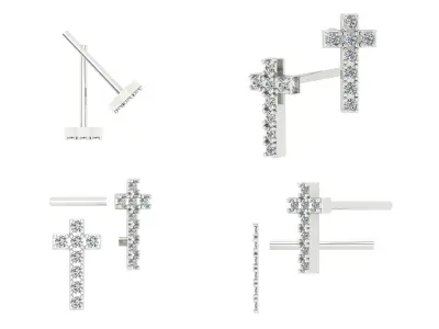 Earrings od76 3D print model