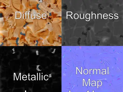 Texas Longhorn Bull Majestic Sculpture Low-poly 3D model