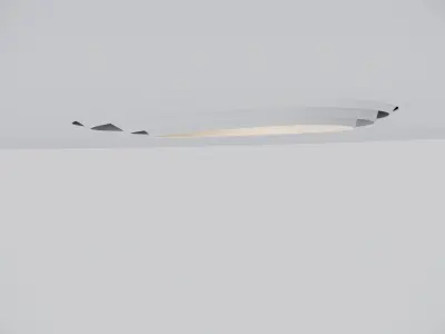 Circle ceiling decoration 3D model