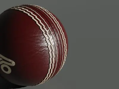 Cricket Ball 3D model