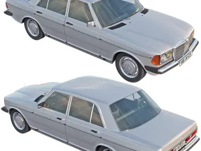 Mercedes benz W123 3D model