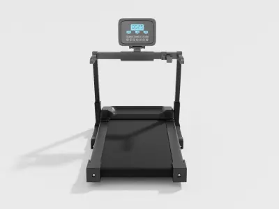 Treadmill Fitness 3D model