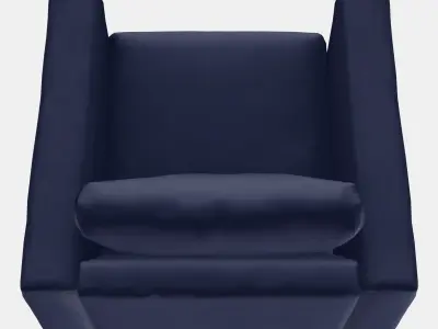 VIMLE Armchair 2 Low-poly 3D model