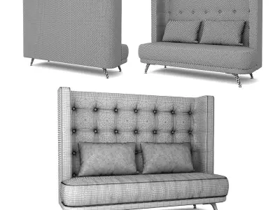 Sofa Loveseat 3D model