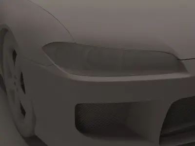 Nissan Silvia S15  3D model