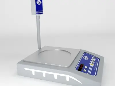 weighing scale 3d model 3D model