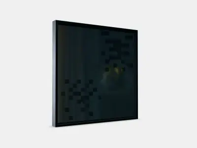 NISSEDAL Mirror 3 Low-poly 3D model
