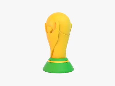 Trophy fifa world cup 3D model