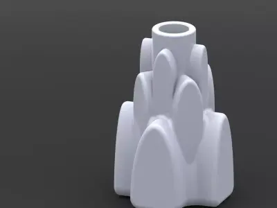 Babel vase Free 3D model