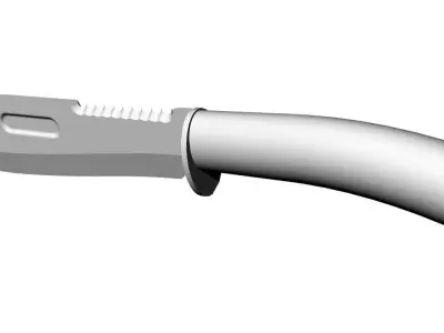 Knife Modelling 3D model