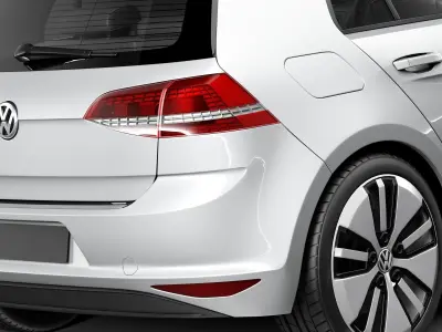 Volkswagen e-Golf 2015 3D model