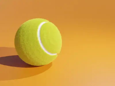 Balle de Tennis  3D model