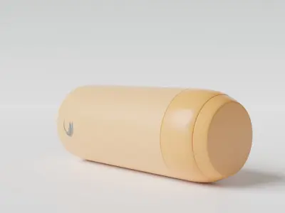 Thermos Water Bottle 3D model