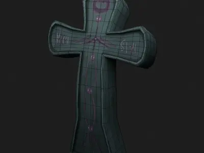 Cross Free 3D model purchase