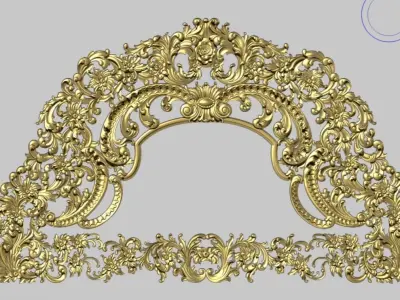 3D FILE NEUTRAL CLASSIC MODEL BED 3D print model