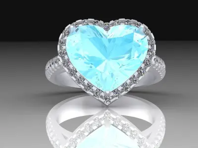 Ring a heat 3D print model