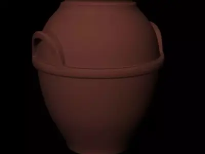 amphora clay pot Free 3D model