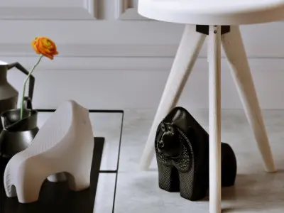 JONATHAN ADLER Ceramic Gorilla 3D model