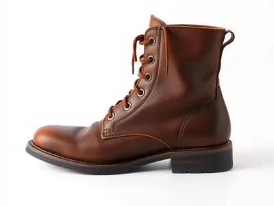 Classic Leather Boot model pack Low-poly 3D model