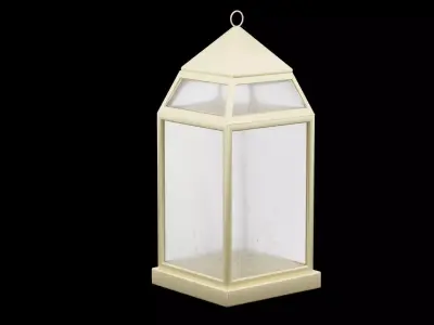 Christmas Lantern Low-poly 3D model