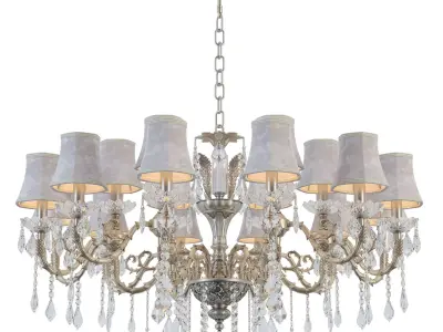 Chandelier Lucca E 1 1 18 200 CG 3D model