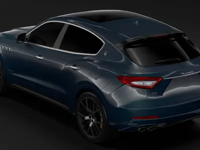 Maserati Levante S Q4 GranSport  2017 3D model