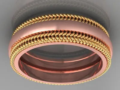 ROPE RING  3D print model