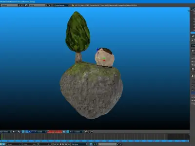 The Lost Rammer Low-poly 3D model