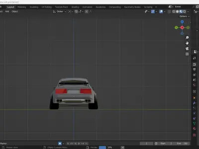 e31 widebody 3D model
