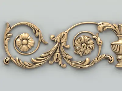 Decor horizontal 039 3D model