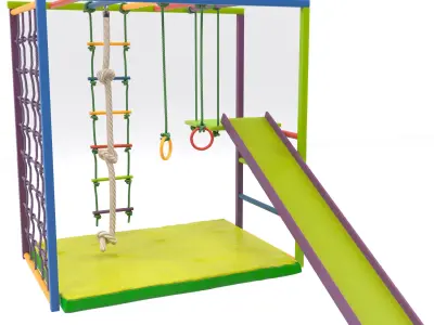 Child Swedish wall 3D model