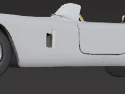 Retro Style Classic Car Model  3D Collectible Piece 3D print model