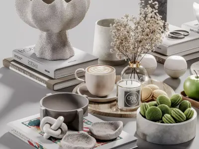 decorative set 145 3D model