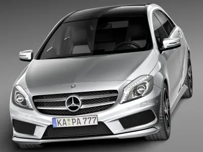 Mercedes-Benz A-Class 2013 3D model