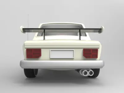 Fiat 128  3D model