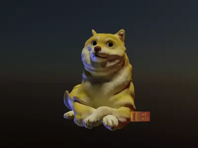 Perfect Doge 3D model